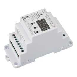 Фото #1 товара Конвертер SMART-K39-DMX (12-24V, 0/1-10V, DIN) (Arlight, Металл)