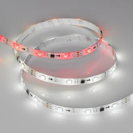 Фото #1 товара Светодиодная лента герметичная SPI-SE-B30-10mm 12V RGB-PX3 (7.2W/m, IP65, 5060, 5m) (Arlight, бегущий огонь)