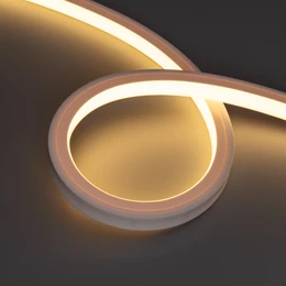 Фото #1 товара Светодиодная лента герметичная NOVA-TOP-PU-A120-16x15mm 24V Warm3000 (10 W/m, IP68, 3m, wire x1) (Arlight, Полиуретан)