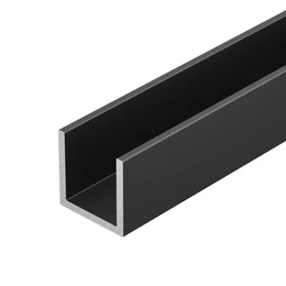 Фото #1 товара Профиль П-образный TECH-1515-3000 BLACK (Arlight, Алюминий)