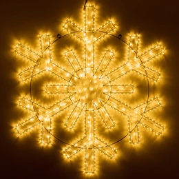 Фото #1 товара Фигура ARD-SNOWFLAKE-M11-1250x1200-604LED Warm (230V, 36.5W) (Ardecoled, IP65)