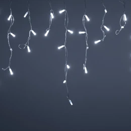 Фото #1 товара Светодиодная гирлянда ARD-EDGE-CLASSIC-2400x600-CLEAR-88LED-MILK-STD White (230V, 6W) (Ardecoled, IP65, 1 год)