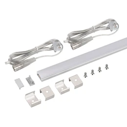 Фото #1 товара Набор для светодиодной подсветки ARL-KIT-SLIM-FC 24V Day4000 (14,4 W/m, IP20, 2m) (Arlight, -)