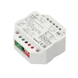 Фото #1 товара Диммер SMART-D12-DIM-PUSH-VR (12-48V, 1x6A, 2.4G) (Arlight, IP20 Пластик, 5 лет)