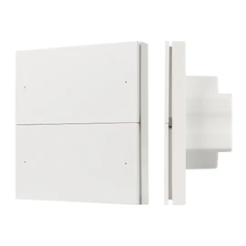 Фото #1 товара INTELLIGENT ARLIGHT Кнопочная панель SMART-ZB-801-22-1G-4SC-MULTI-IN White (230V) (IARL, IP20 Пластик, 5 лет)