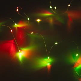 Фото #1 товара Светодиодная гирлянда ARD-DEW-HOME-2000-CLEAR-20LED-STD RGB (1.5V, Battery Pack, Cork) (Ardecoled, IP20)