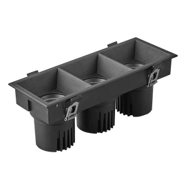 Фото #1 товара Светильник MS-FLOW-BUILT-S230x85-3x6W Day4000 (BK, 15 deg, 230V) (Arlight, IP20 Металл, 5 лет)