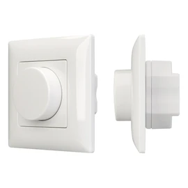 Фото #1 товара Панель SMART-P14-DIM-IN White (230V, 3A, 0-10V, Rotary, 2.4G) (Arlight, IP20 Пластик, 5 лет)