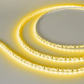 Фото #1 товара Светодиодная лента RT-A120-5mm 12V Yellow (9.6 W/m, IP20, 5m) (Arlight, 9.6 Вт/м, IP20)