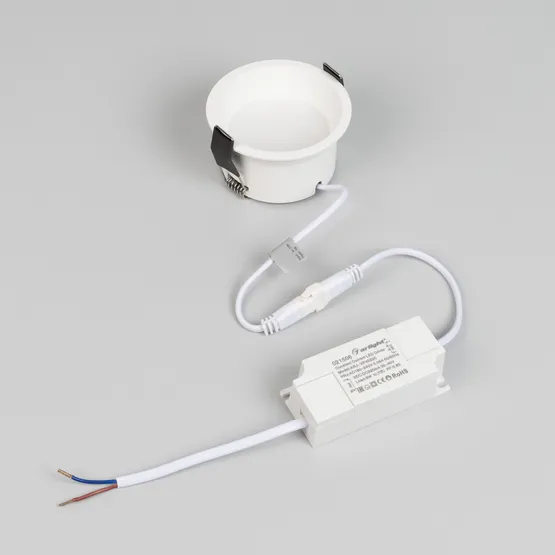 Фото #3 товара Светильник MS-BREEZE-BUILT-R82-9W Day4000 (WH, 85 deg, 230V) (Arlight, IP20 Металл, 5 лет)