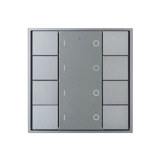 Фото #4 товара INTELLIGENT ARLIGHT Кнопочная панель DALI-201-23-4G-DIM-DT6-IN Silver (BUS, Frame) (IARL, IP20 Металл, 3 года)