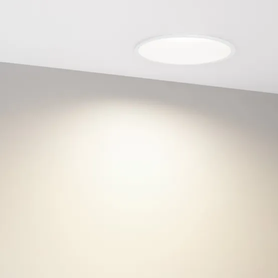 Фото #2 товара Светильник MS-BREEZE-BUILT-R125-16W Day4000 (WH, 90 deg, 230V) (Arlight, IP20 Металл, 3 года)