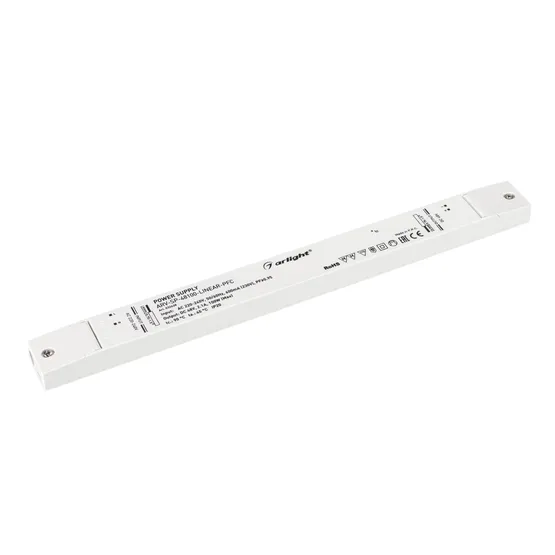 Фото #1 товара Блок питания ARV-SP-48100-LINEAR-PFC (48V, 2.1A, 100W) (Arlight, IP20 Пластик, 5 лет)