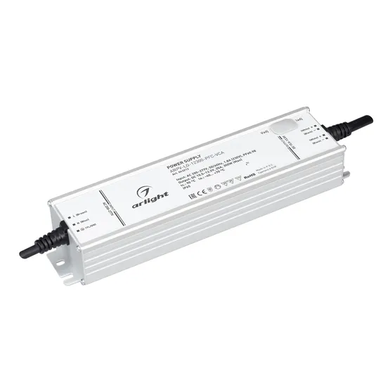 Фото товара Блок питания ARPV-LG-12300-PFC-VCA (10.5-13.5V, 25A, 300W) (Arlight, IP65 Металл, 5 лет)