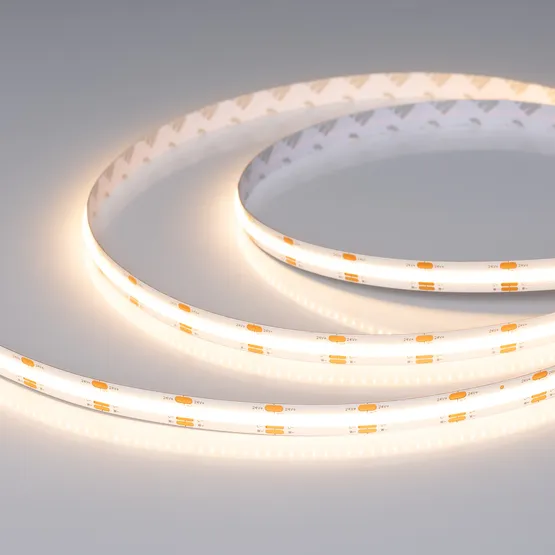 Фото #2 товара Светодиодная лента CSP-X640-10mm 24V White-MIX (23 W/m, IP20, 5m) (Arlight, Изменяемая ЦТ)