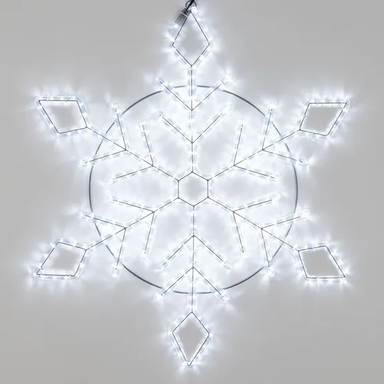 Фото #2 товара Фигура ARD-SNOWFLAKE-M9-900x900-360LED White (230V, 22W) (Ardecoled, IP65)