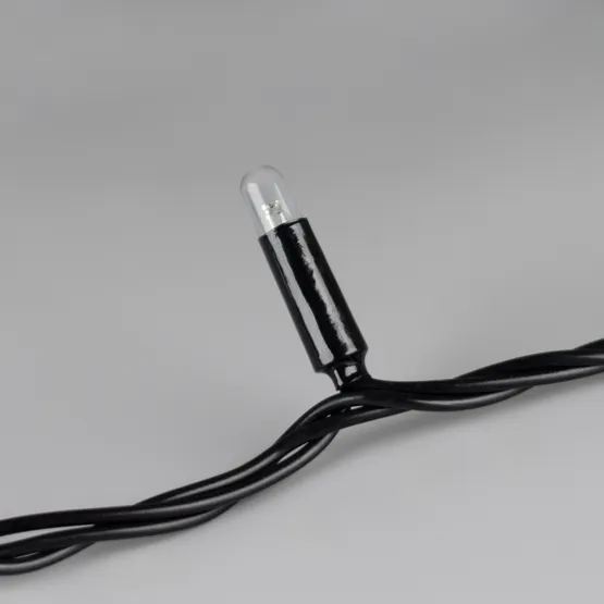 Фото #2 товара Светодиодная гирлянда Нить ARD-CLASSIC-10000-BLACK-100LED-STD White (230V, 7W) (Ardecoled, IP65)
