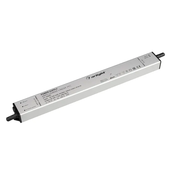 Фото #1 товара Блок питания ARPV-LG48060-LINEAR-PFC (48V, 1.25A, 60W) (Arlight, IP67 Металл, 5 лет)