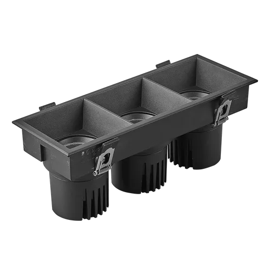 Фото товара Светильник MS-FLOW-BUILT-S230x85-3x6W Warm3000 (BK, 38 deg, 230V) (Arlight, IP20 Металл, 5 лет)