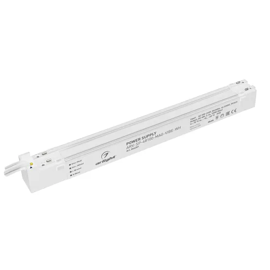 Фото товара Блок питания ARV-SP-48100-MAG-VIBE-WH (48V, 2.1A, 100W) (Arlight, IP20 Пластик, 5 лет)