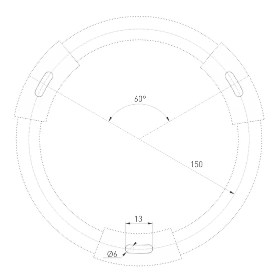 Фото #6 товара Светильник SP-RONDO-R350-30W Warm3000 (BK, 120 deg, 230V) (Arlight, IP40 Металл, 3 года)