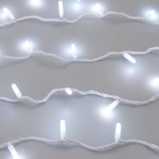 Фото #3 товара Светодиодная гирлянда ARD-STRING-CLASSIC-10000-WHITE-100LED-MILK-SYNC RGB (230V, 6.5W) (Ardecoled, IP65)