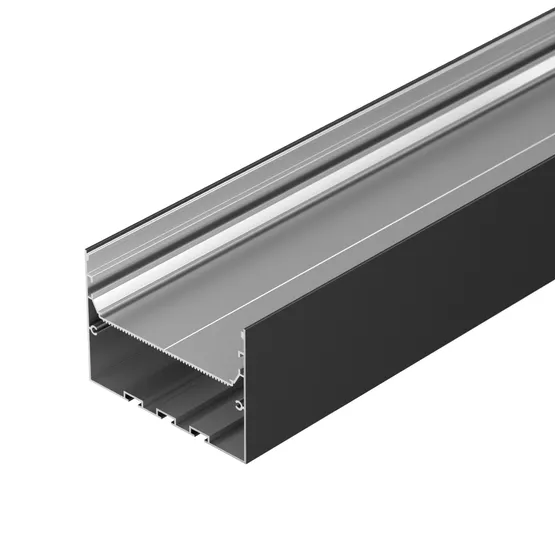 Фото #2 товара Профиль POWER-W100H70-2000 BLACK (Arlight, Алюминий)