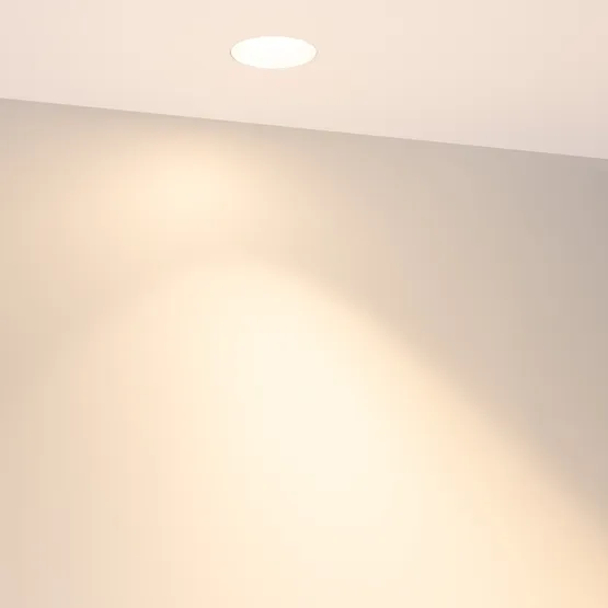 Фото #5 товара Светильник MS-ARADO-TRIMLESS-R75-12W Warm3000 (WH-WH, 55 deg, 230V) (Arlight, IP20 Металл, 5 лет)