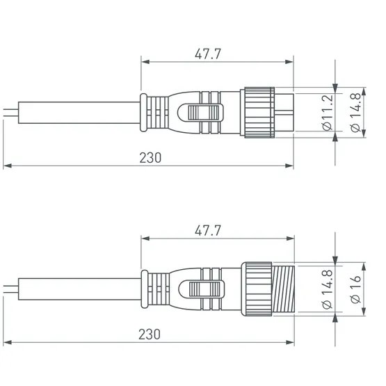 Фото #3 товара Коннектор питания ARL-LINE-2pin (24V) (Arlight, Закрытый)