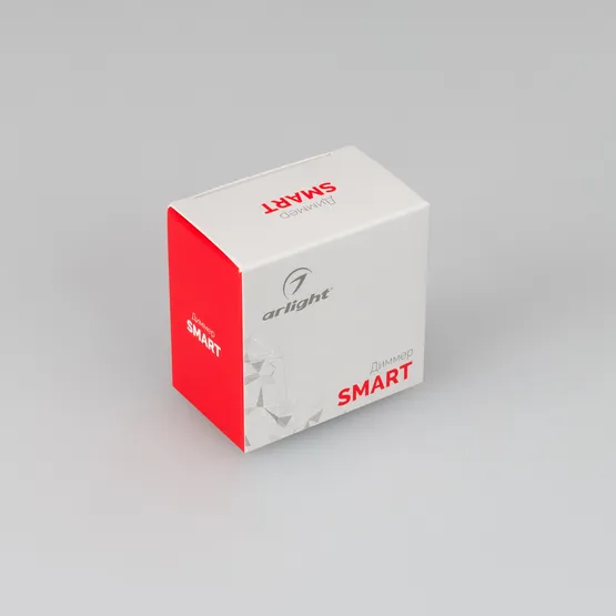 Фото #2 товара Диммер SMART-D14-DIM-PUSH (230V, 1.5А, 0-10V, 2.4G) (Arlight, IP20 Пластик, 5 лет)