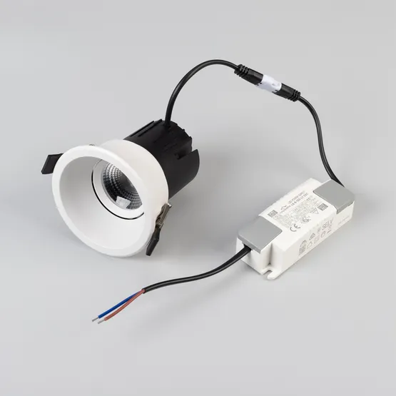 Фото #3 товара Светильник MS-FLOW-BUILT-R85-6W Day4000 (WH, 38 deg, 230V) (Arlight, IP20 Металл, 5 лет)