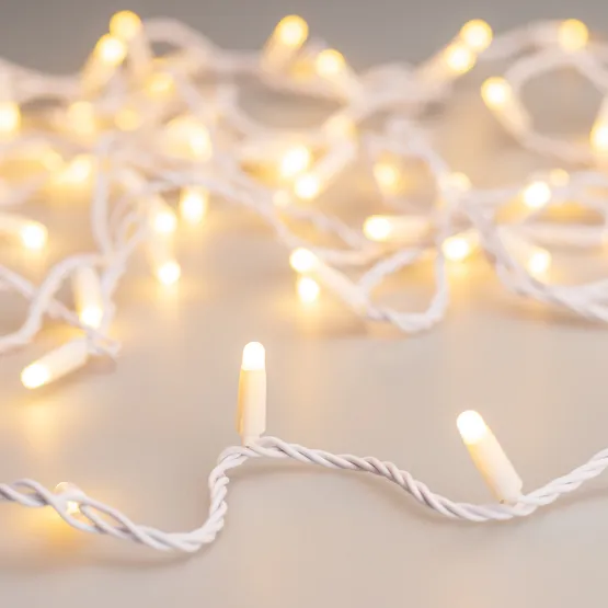 Фото #1 товара Светодиодная гирлянда ARD-STRING-CLASSIC-10000-WHITE-100LED-MILK-STD Warm (230V, 7W) (Ardecoled, IP65)