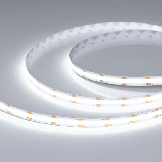 Фото #5 товара Светодиодная лента CSP-X640-10mm 24V White-MIX (23 W/m, IP20, 5m) (Arlight, Изменяемая ЦТ)