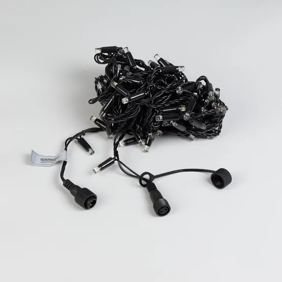 Фото #2 товара Светодиодная гирлянда ARD-STRING-CLASSIC-10000-BLACK-100LED-FLASH PINK (230V, 7W) (Ardecoled, IP65)