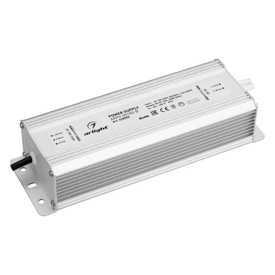 Фото товара Блок питания ARPV-05100-B (5V, 20.0A, 100W) (Arlight, IP67 Металл, 3 года)