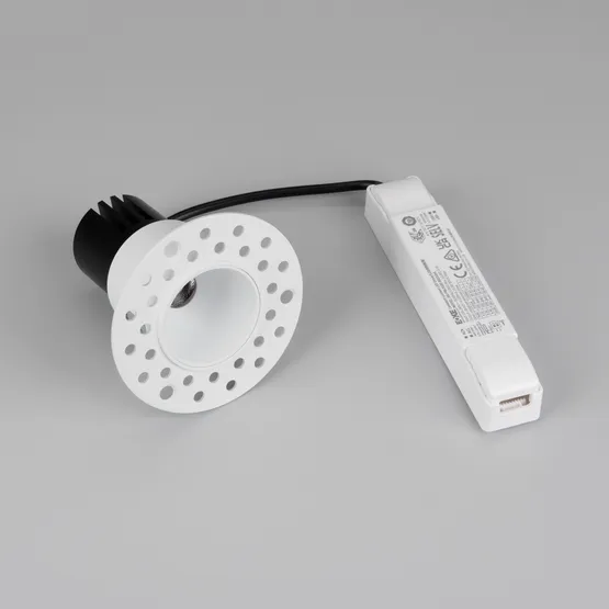Фото #5 товара Светильник MS-INVISIO-TRIMLESS-R45-10W Warm2700 (WH-WH, 36 deg, 230V) (Arlight, IP54 Металл, 5 лет)