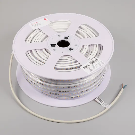 Фото #3 товара Светодиодная лента герметичная ARL-PV-A120-15mm 230V Warm2700 (15 W/m, IP65, 50m) (Arlight, -)