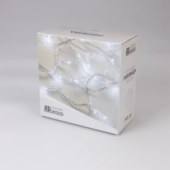 Фото #5 товара Светодиодная гирлянда ARD-EDGE-CLASSIC-5600x900-BLACK-240LED-PULSE White (230V, 15W) (Ardecoled, IP65, 1 год)