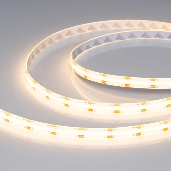 Фото #2 товара Светодиодная лента герметичная CSP-SE-X640-10mm 24V White-MIX (23 W/m, IP65, 5m) (Arlight, Изменяемая ЦТ)