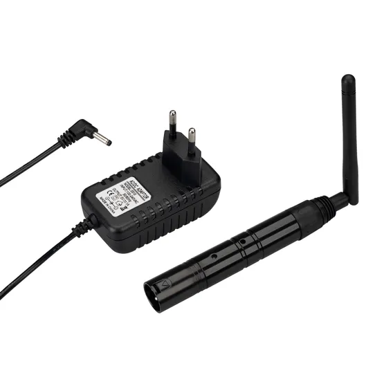 Фото #1 товара Усилитель SMART-DMX-Transmitter Black (5V, XLR3 Female, 2.4G) (Arlight, IP20 Металл, 5 лет)