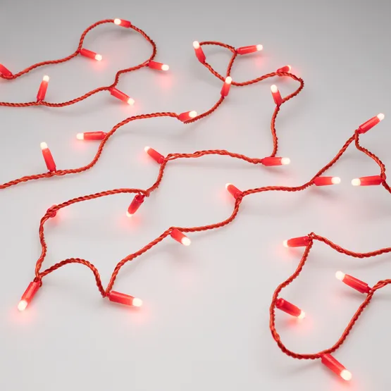 Фото #3 товара Светодиодная гирлянда ARD-STRING-CLASSIC-10000-RED-100LED-MILK-STD Red (230V, 7W) (Ardecoled, IP65)