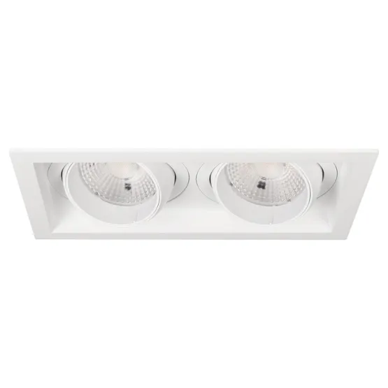 Фото #1 товара Светильник MS-VORTEX-BUILT-S250x140-2x30W Day4000 (WH-WH, 50 deg, 230V) (Arlight, IP20 Металл, 5 лет)