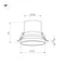 Минифото #4 товара Светильник MS-VOLCANO-BUILT-R95-15W Warm3000 (BK, 38 deg, 230V) (Arlight, IP20 Металл, 5 лет)