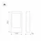 Минифото #4 товара Светильник LGD-Path-Frame-J300B-7W Warm White (Arlight, IP54 Металл, 3 года)