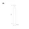 Минифото #6 товара Светильник LGD-LONDARI-BOLL-H900-12W Warm3000 (BK, 125 deg, 230V) (Arlight, IP65 Металл, 3 года)