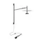 Минифото #4 товара Светильник SP-CAMPANA-WALL-L1450-9W Warm3000 (BK, 130 deg, 230V, TELESCOPIC) (Arlight, IP20 Металл, 5 лет)