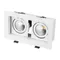 Минифото #1 товара Светильник CL-KARDAN-S180x102-2x9W Warm (WH, 38 deg) (Arlight, IP20 Металл, 3 года)