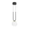 Минифото #1 товара Светильник SP-BEADS-HANG-U-R130-10W Warm3000 (BK-GD, 275 deg, 230V) (Arlight, IP20 Металл, 5 лет)